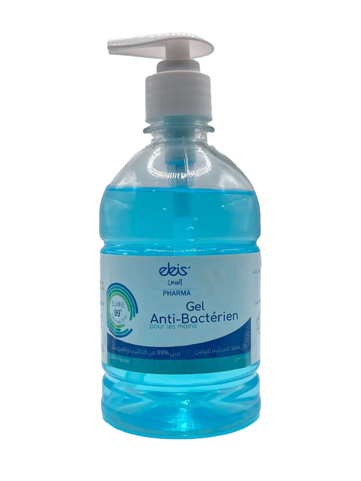 Gel Anti-Bactérien pour les Mains – Éleis Pharma
