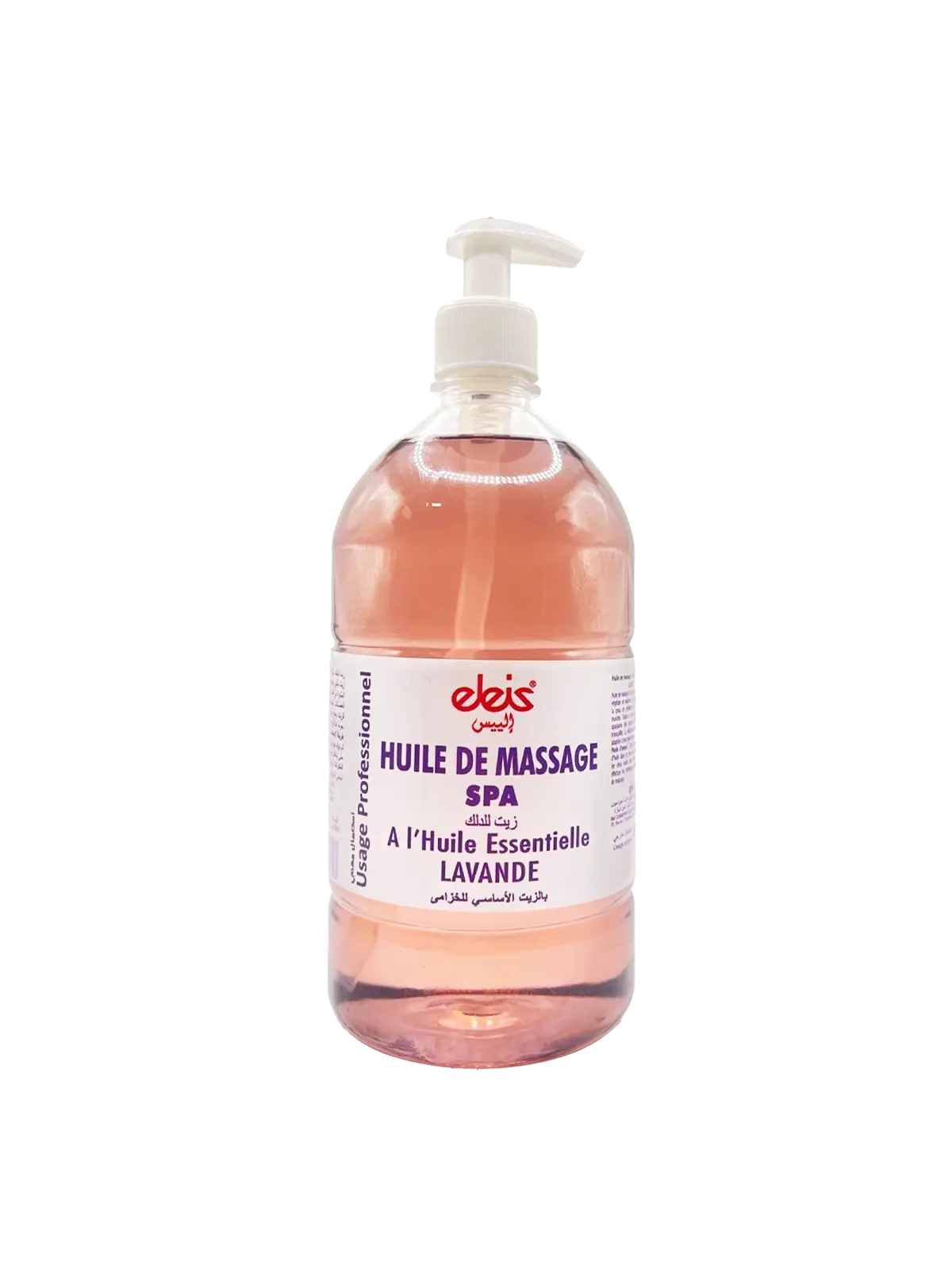Huile de Massage SPA à l’Huile Essentielle de Lavande – Éleis