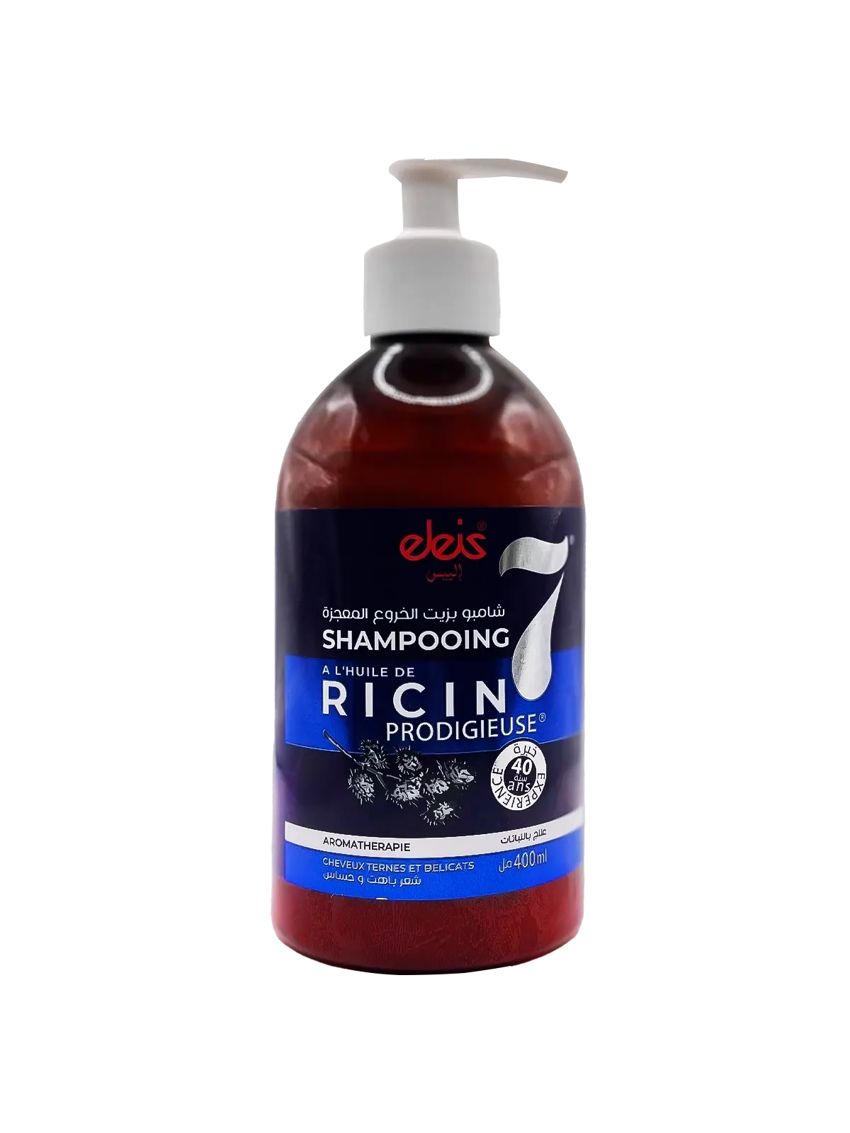 Shampooing Fortifiant au Ricin – 400 ML – Eleis